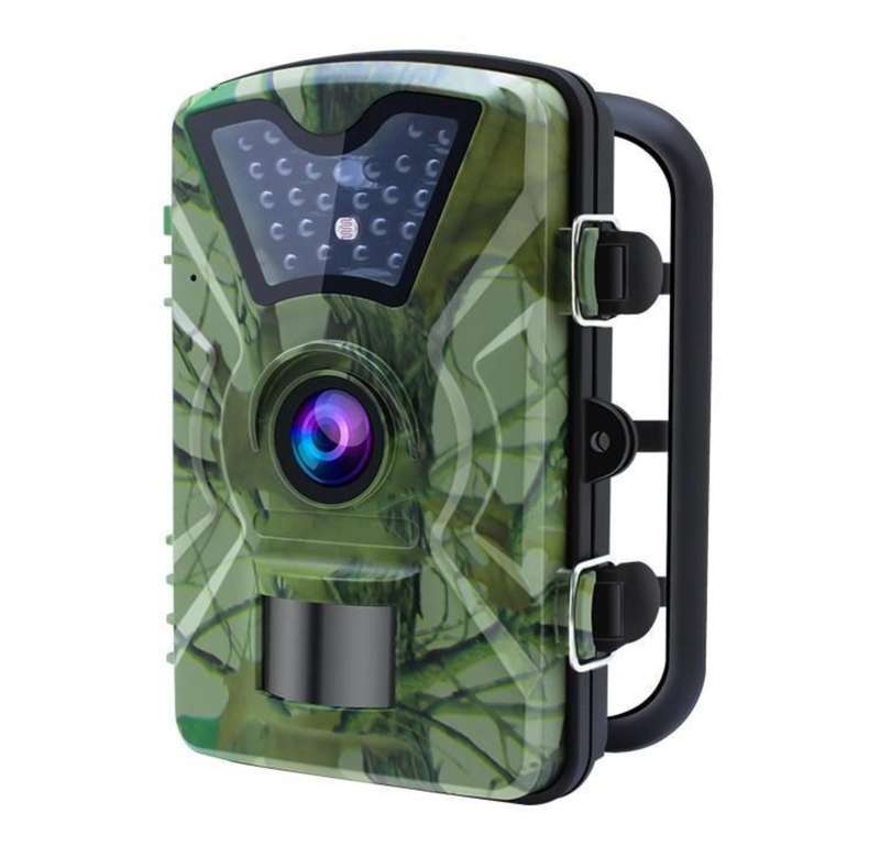 Andowl 12MP Waterproof Game Trail Camera - Camo Hunting Camera