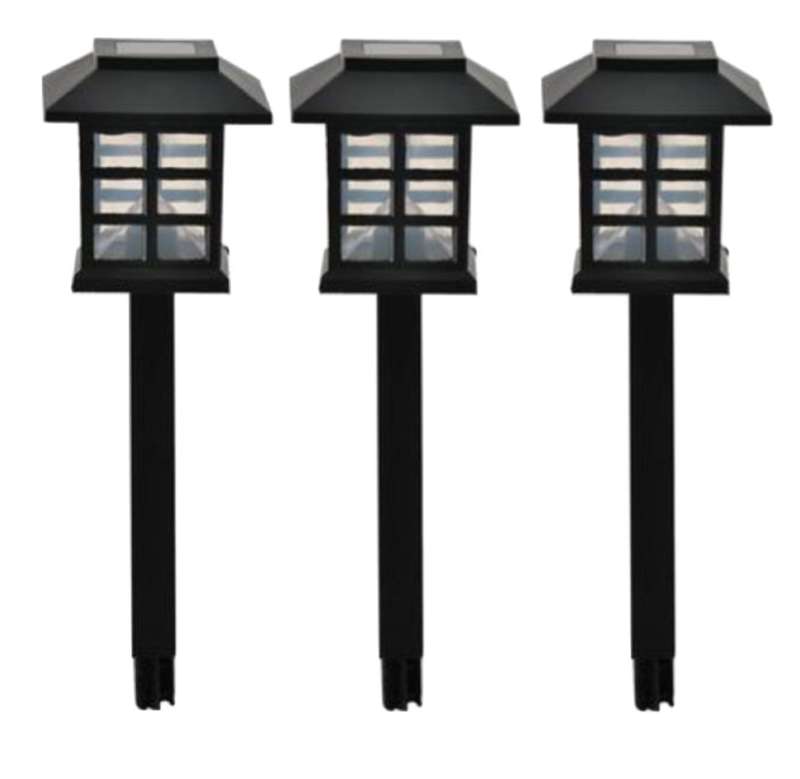 Garden Solar Lantern Set of 3