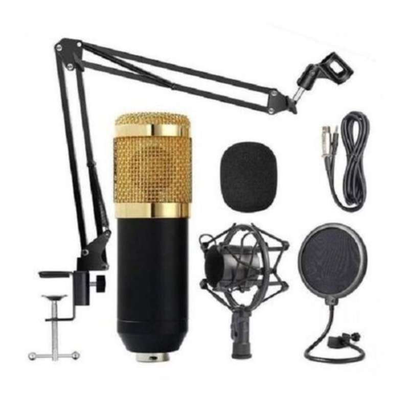 Andowl Professional Condenser Microphone Kit - GoldProduct without Variants