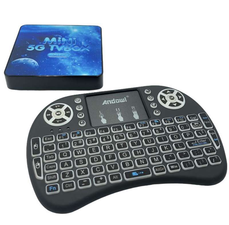 Andowl Q5G Mini 6K UHD Android TV Box - Smart Media Streaming Device