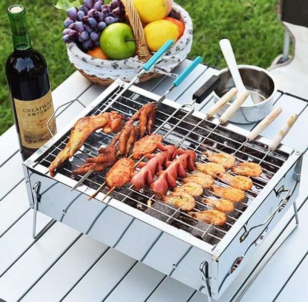 Fold Up Portable Braai Stand