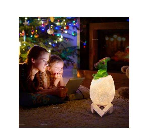 Rechargeable Color Changing 3D Dinosaur LED Light
