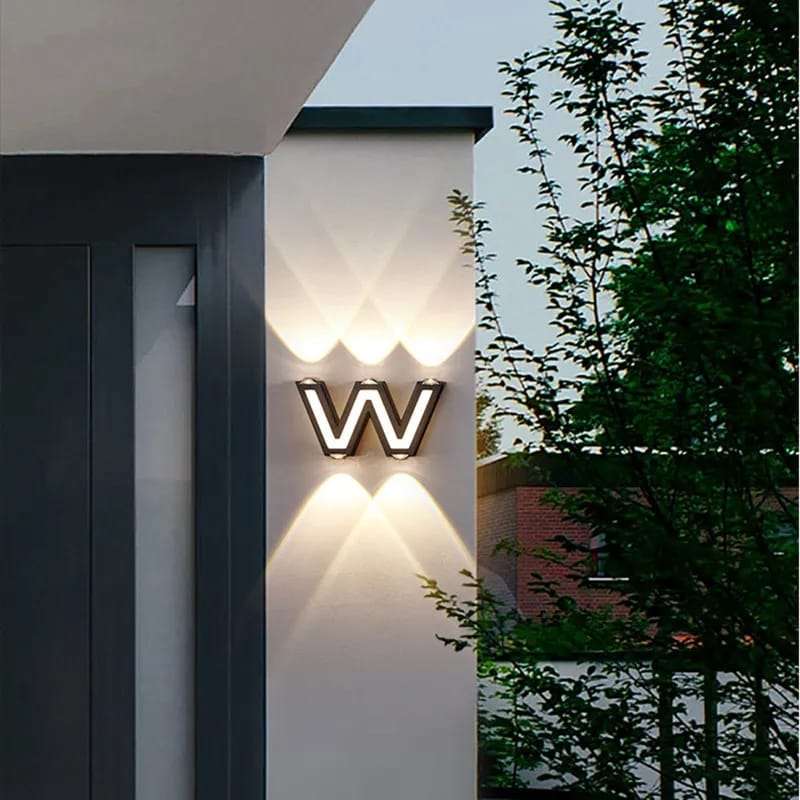 12W LED W Shaped Wall Lamp