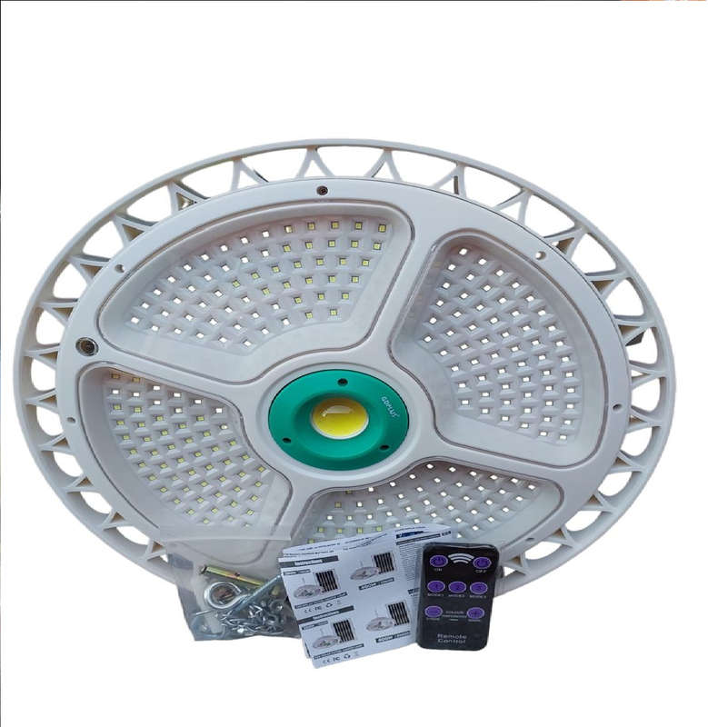 Flying Saucer 400W Solar Lamp