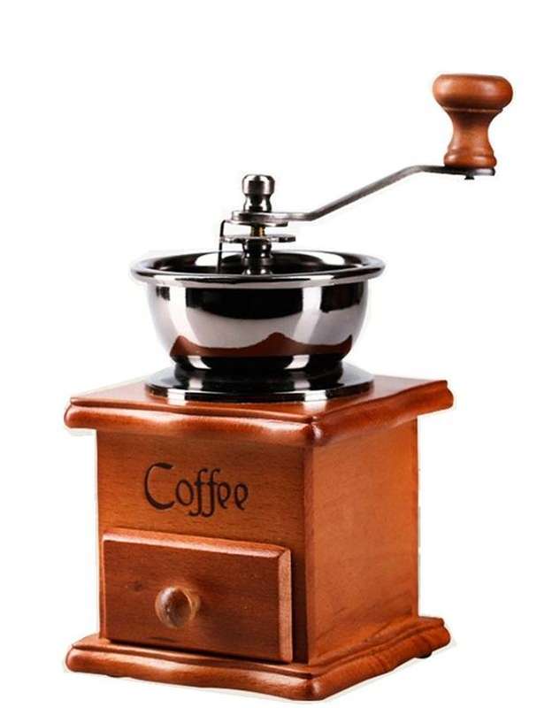 Manual Coffee Bean Grinder Kitchen Accessory
