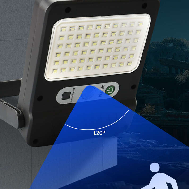 60 LED Solar Powered Sensor Wall Light