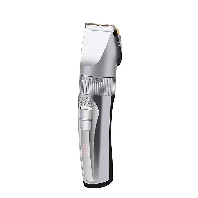 Rechargeable Hair Trimmer With Level Adjustments