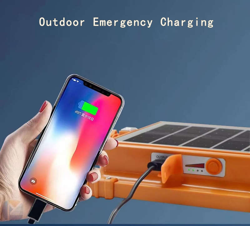 120W Multifunctional Rechargeable Solar Powered Work Light