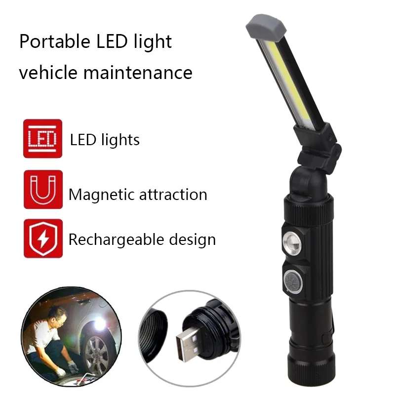Work Light with 1200Mah Battery Power