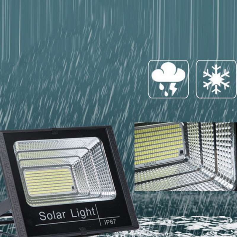 100W Solar Powered Floodlight With Remote Control