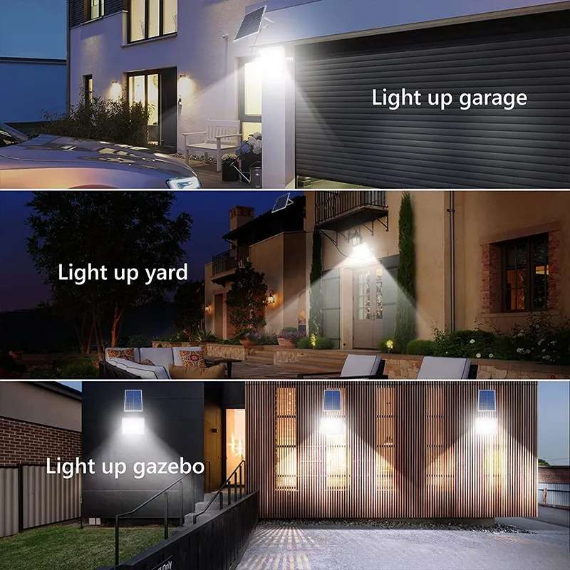 100W Solar Powered LED Floodlight With Remote Control