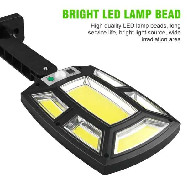 30W Solar Powered Street COB Light With Remote Control
