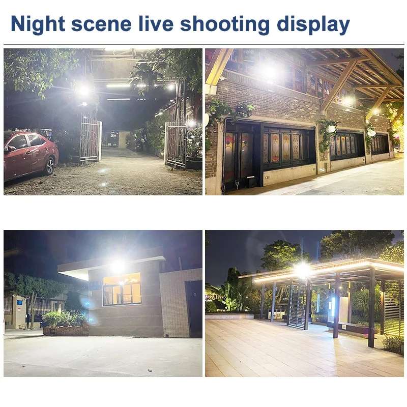 300W Solar Powered LED Floodlight With Remote Control