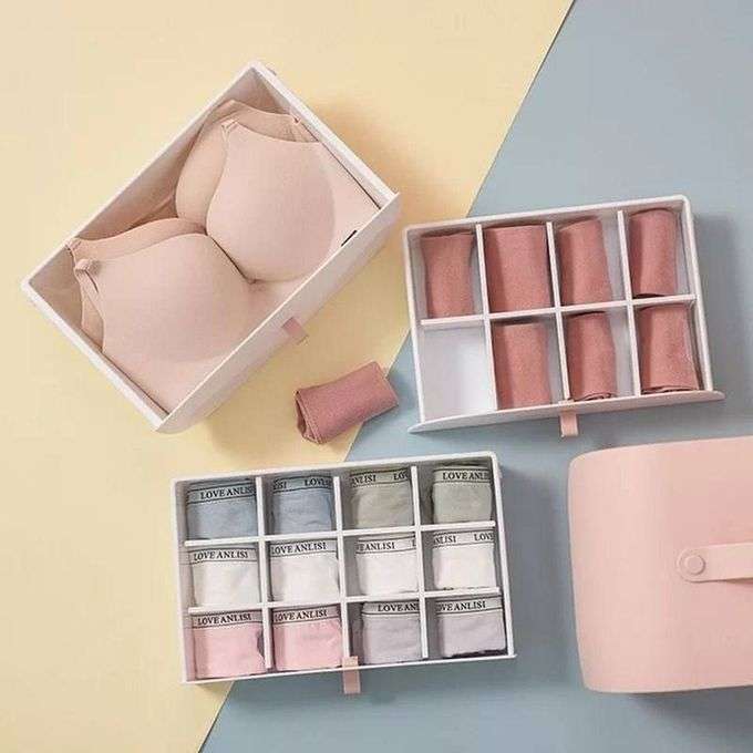 Plastic 3 Drawer Storage Box For Small Items