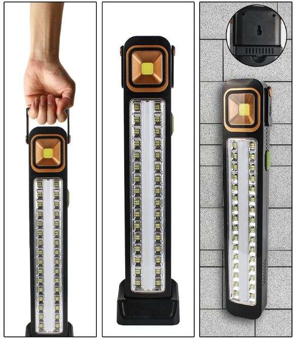 Rechargeable Solar Powered LED Light