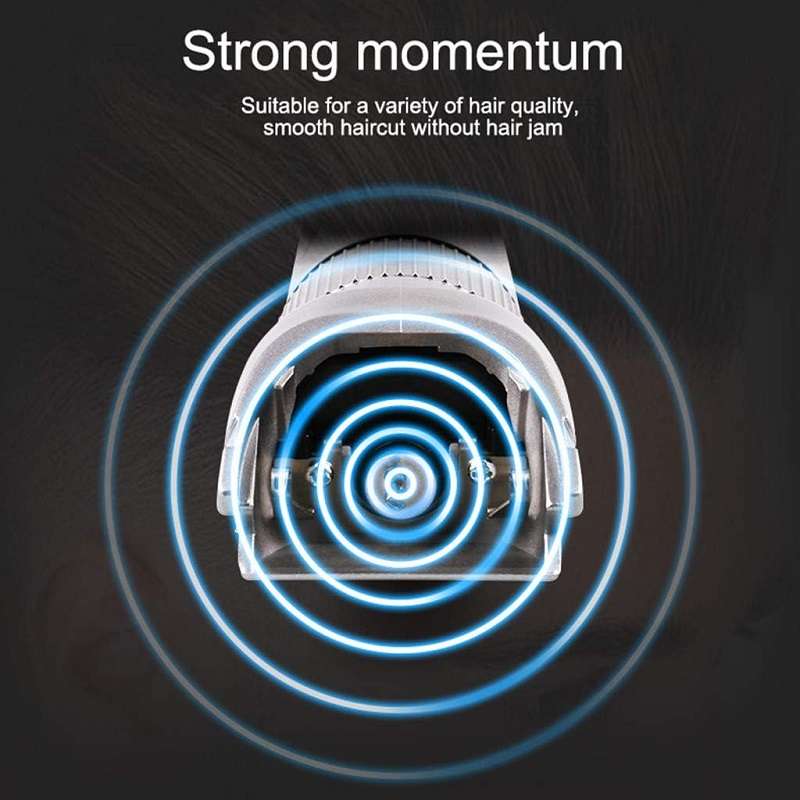 Rechargeable Hair Trimmer With Level Adjustments