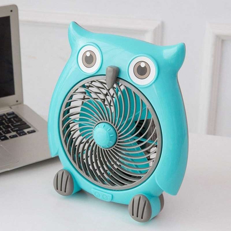 Electric Cartoon Owl Fan