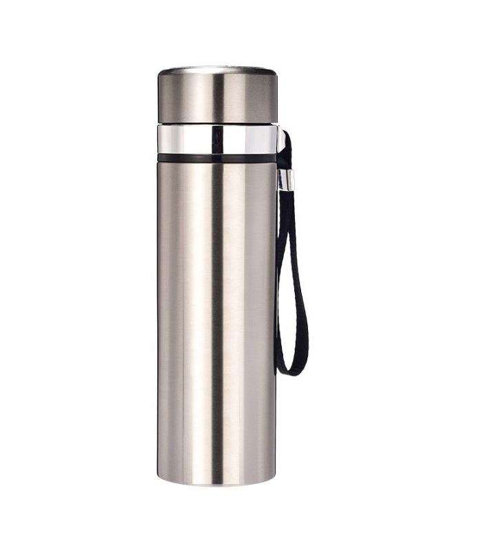 Stainless Steel Vacuum Flask With Lanyard