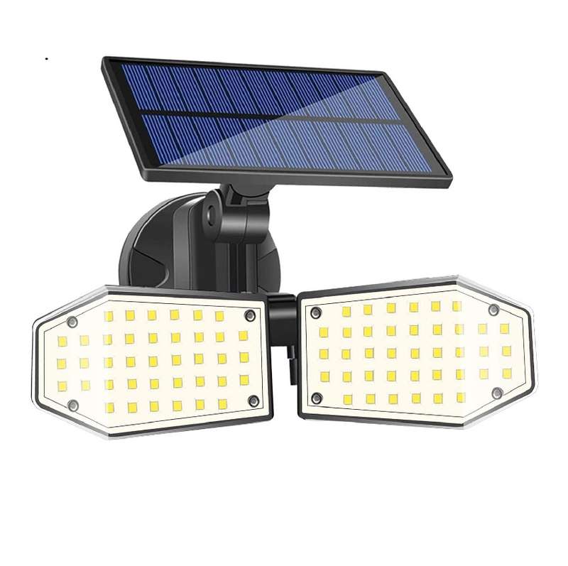 Solar Powered Motion Sensor Light 78LED