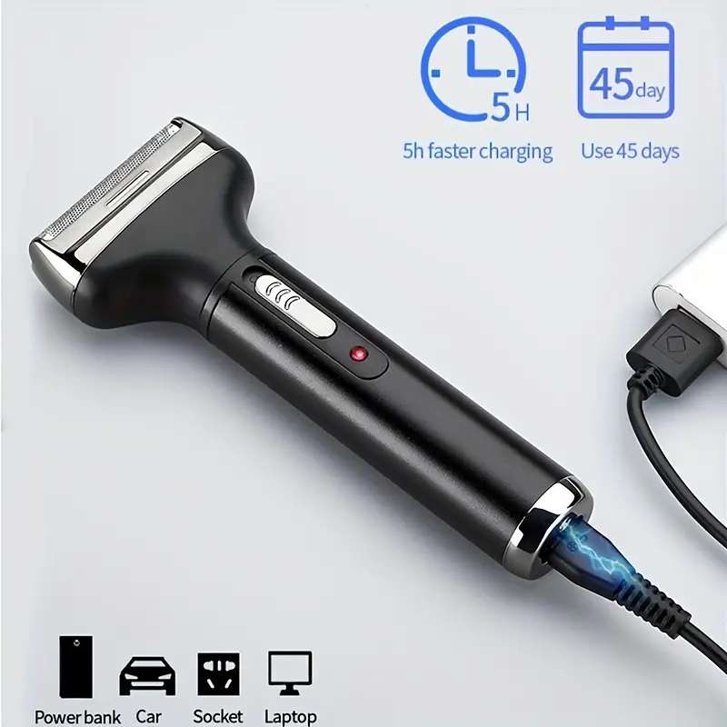 Rechargeable 4-In-1 Mens Shaving Grooming Kit