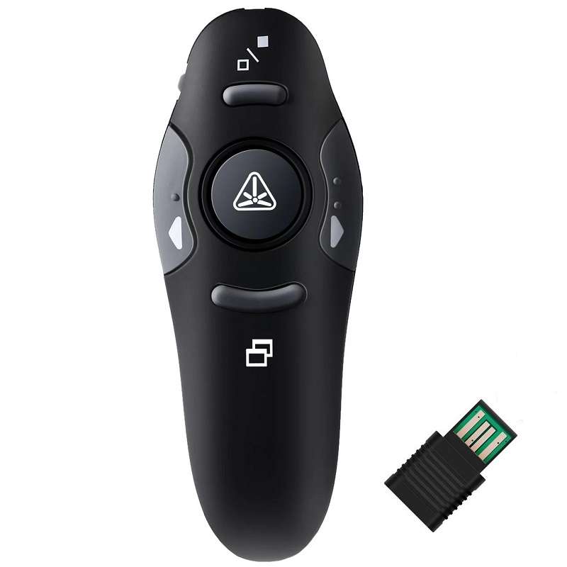 2.4ghz Laser Presentation Pointer with Page Up Page Down Buttons