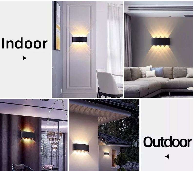 8W Double Sided LED Wall Lamp