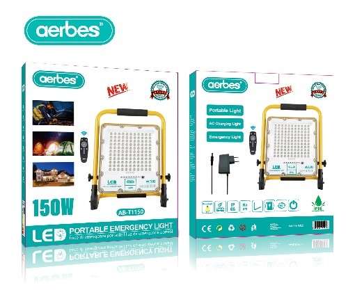 150W Portable Rechargeable LED Light