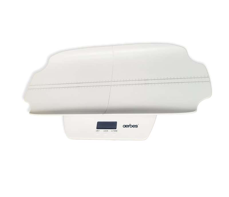 Baby Weight Scale With Height Measurement, Anti Roll Over Design