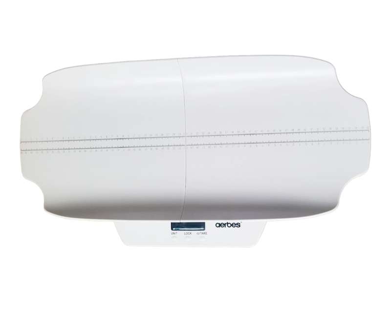 Baby Weight Scale With Height Measurement, Anti Roll Over Design