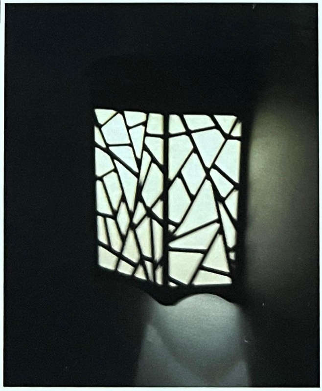 Solar Powered Decorative Wall Lamp RGB And Warm White