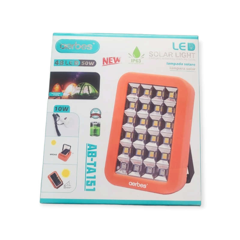 50W High-Efficiency Outdoor LED Solar Light