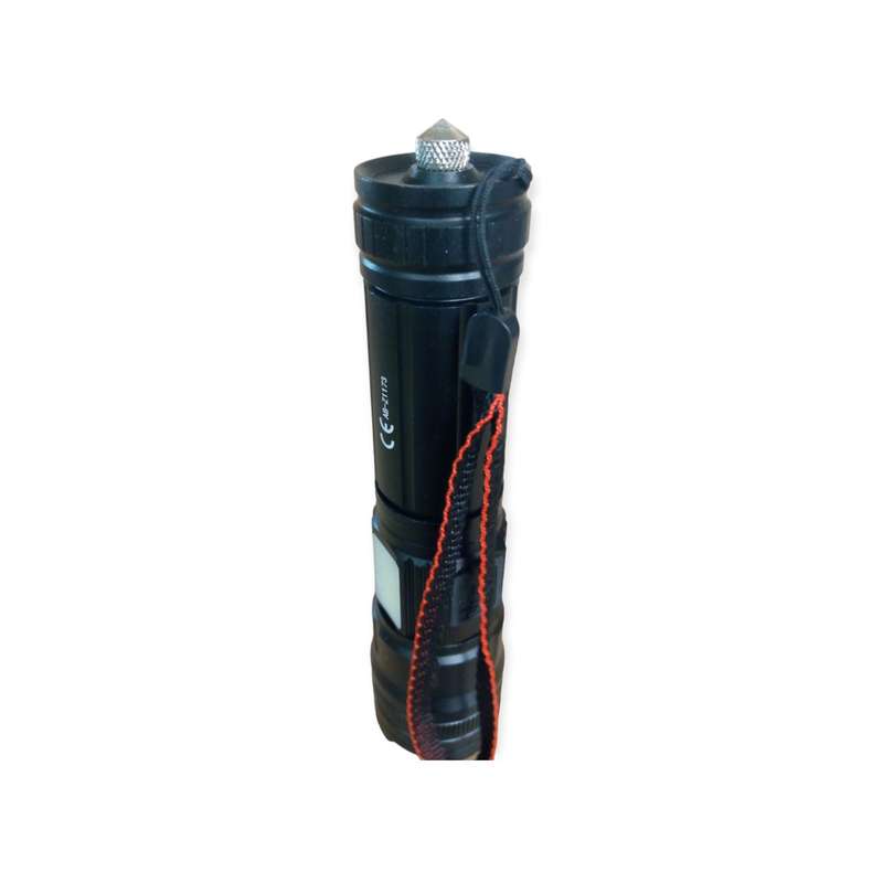 LED Ultra Bright Flashlight With Portable Hammer