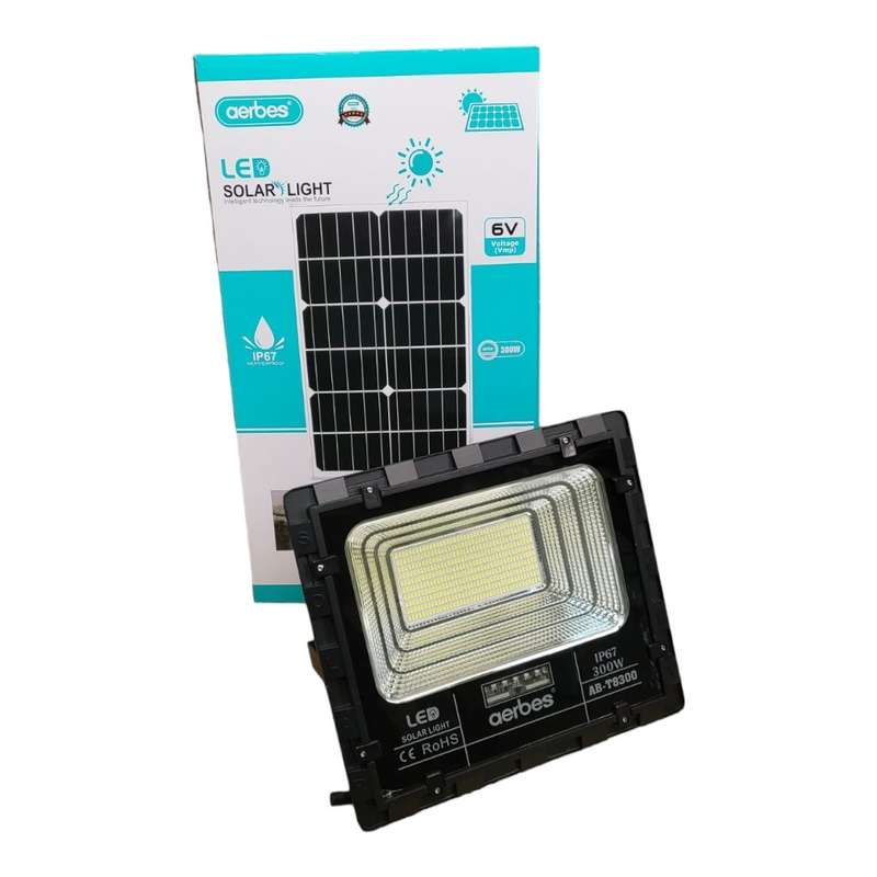 300W Solar Powered LED Light