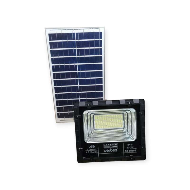 300W Solar Powered LED Light