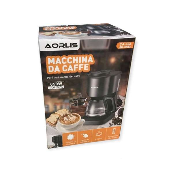 650W Automatic Hot Coffee Maker
