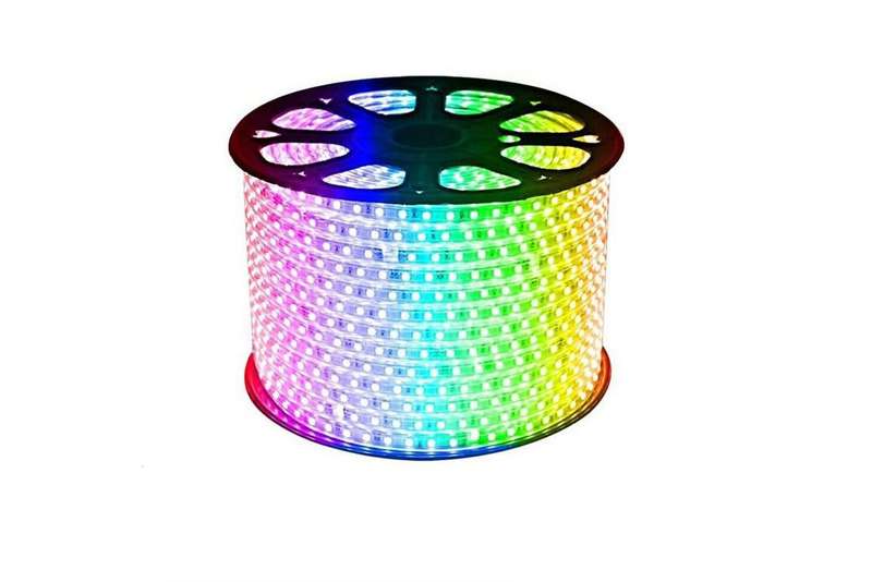10mm LED 100M Roll Strip Light RGB-60D 5050