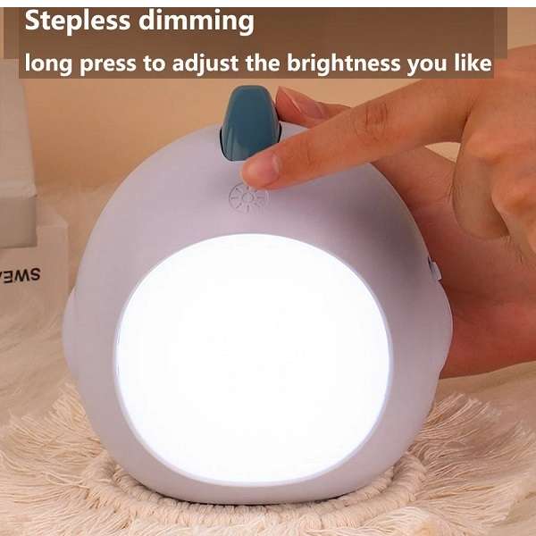 Rechargeable 3 White Light Modes Night Light
