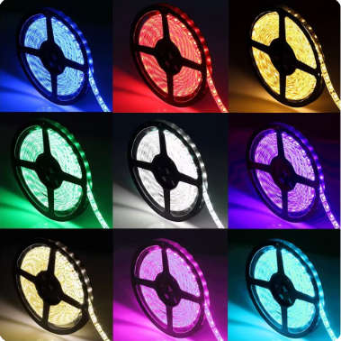 5M Strip 12V LED Light 5050 RGB