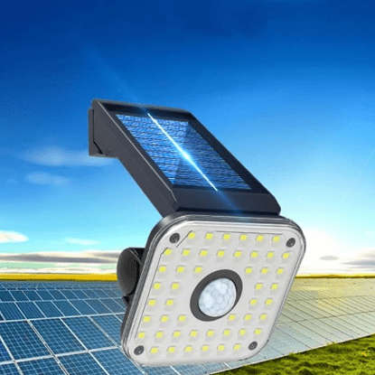 Solar Powered Induction Wall Light