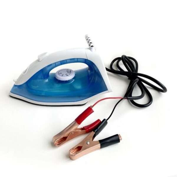 Loadshedding Steam Iron With Battery Leads