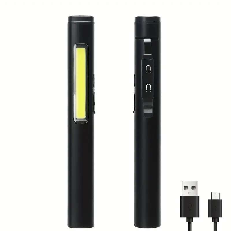 Magnetic Slim 800mah Battery LED + Mini Torch