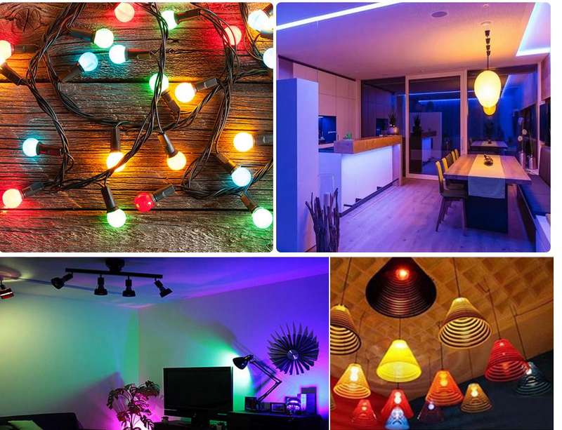 3W RGB LED Bulb With Remote Control