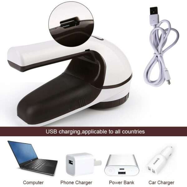 USB Electric Rechargeable Portable Lint Fluff Remover