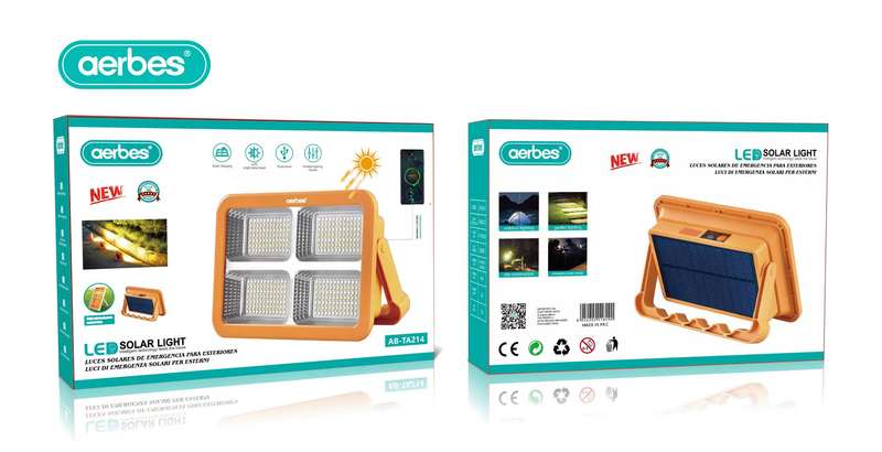 Multifunctional Rechargeable Solar Powered LED Light