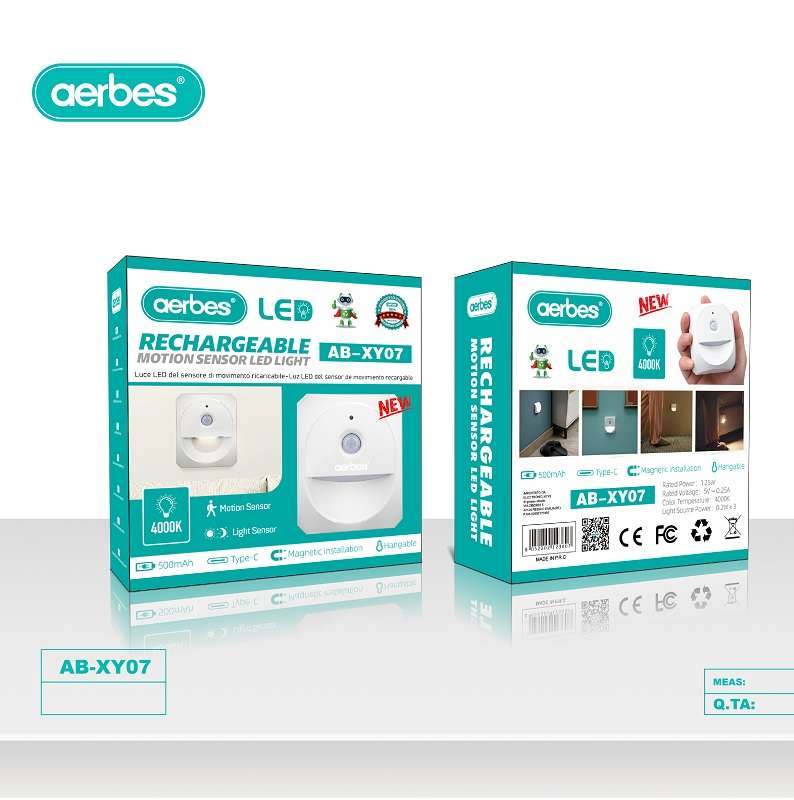 Rechargeable Motion Sensor Light 4000k