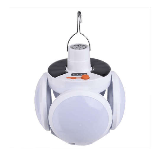 Waterproof LED Solar Powered Emergency Charging Lamp With Hanging Hook