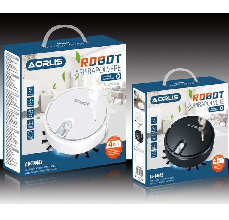 4-in-1 Robot Vacuum Cleaner