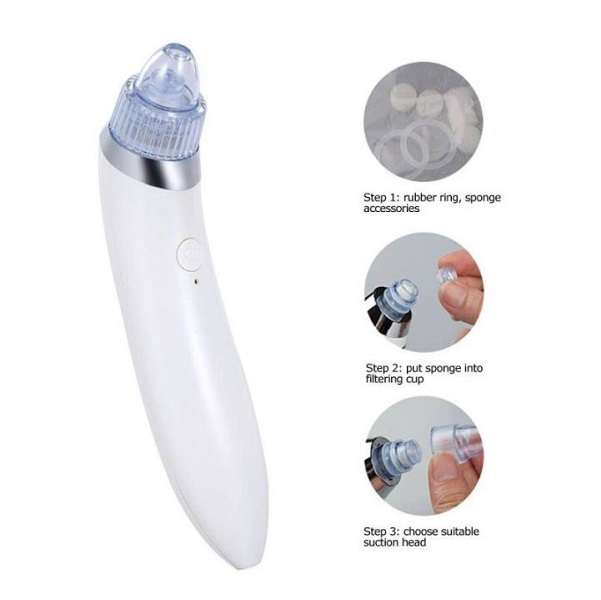 Rechargeable Blackhead Aspirator Facial Cleaning