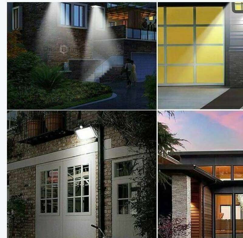 Solar Powered COB Light with Remote