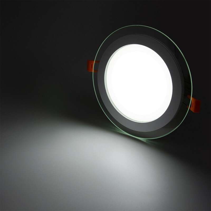 12W LED Round Glass Panel Ceiling Light